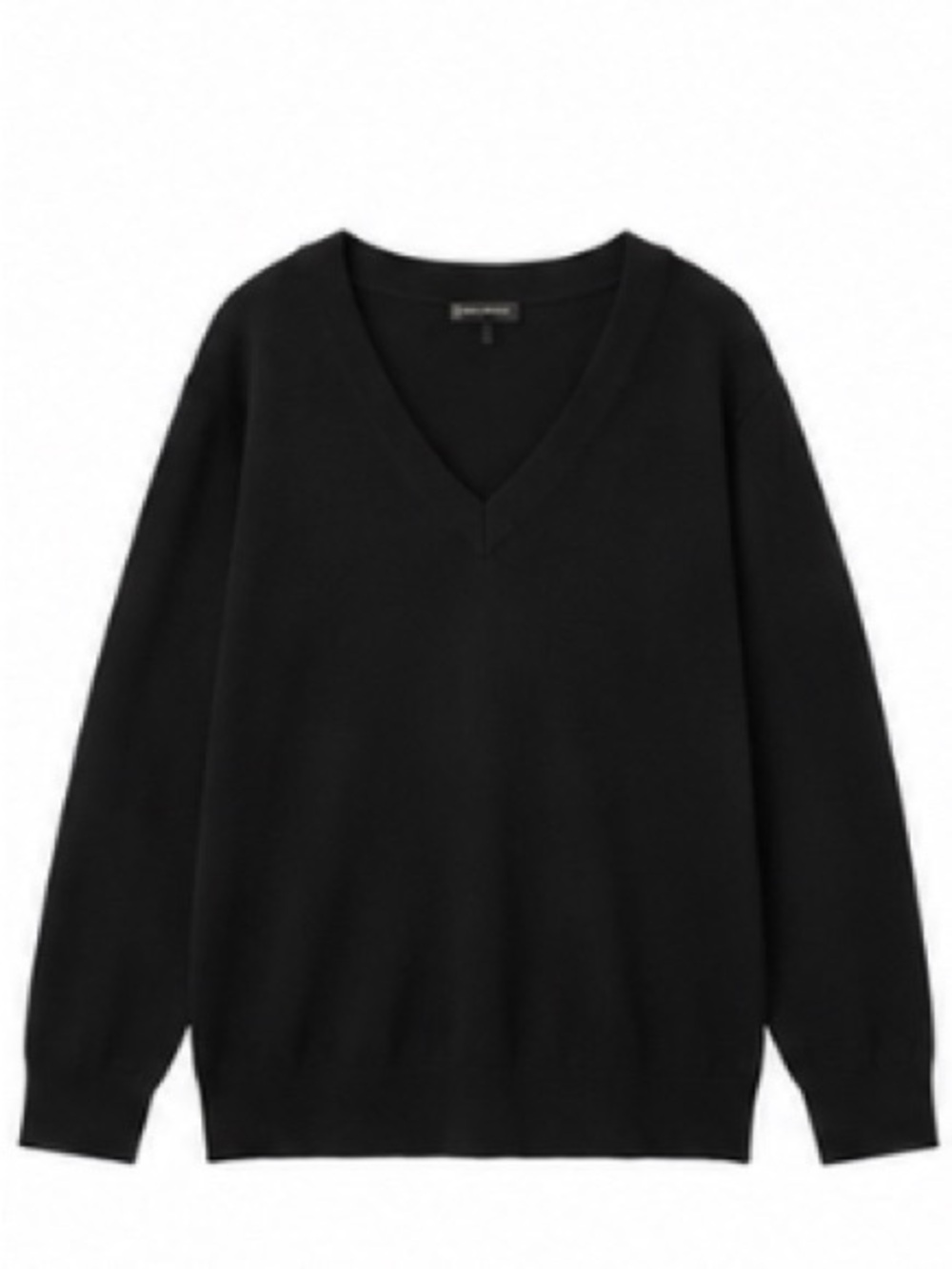 INC International Concepts Men's Black V-Neck Sweater